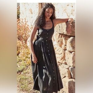 Doen Black Avalon Dress NWOT